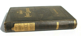 Vintage 1882 Antique The Library of Choice Literature Prose & Poetry Vol. IV