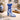 Vintage Victorian Chinese Porcelain Blue & White Floral Shoe Boot Vase 7" Tall