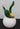 New Retro Contemporary Felt Fake Succulent Cactus Home Office Plant - Green