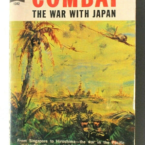 Vintage 1962 Combat The War With Japan By Don Congdon Dell 1382 First Ed. Book