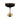 New MCM Party Gold Stem Matte Black Martini Cocktail Champagne Glass Cup