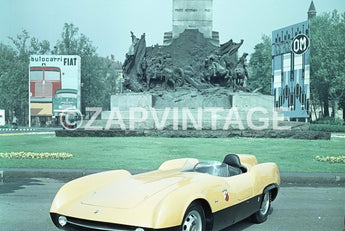 Vtg 1960s Carlo Abarth Fiat Racing Car PROTOTYPE (Alfa Romeo) Italy Photo #1552