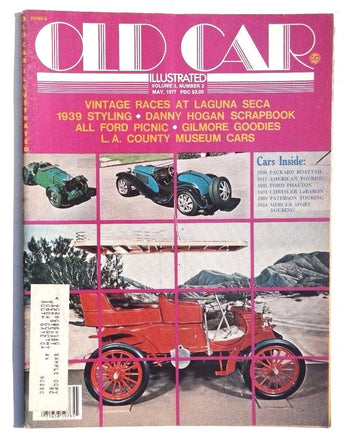 Vtg Hot Rat Rod Car Magazine - May 1977 Vol. 3 No. 2 OLD CAR ILLUSTRATED