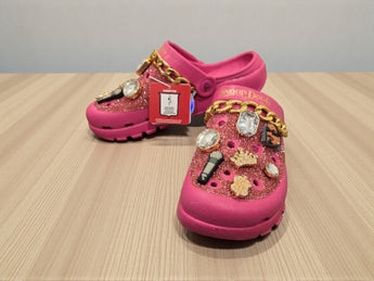 Pink Skechers x Snoop Dogg Arch Fit Footsteps-Rollin N Gold Women's Slip On