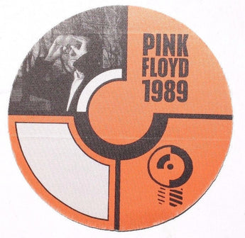 Vtg All Access Backstage Pass / VIP Sticker - Orange 1989 Pink Floyd Blank