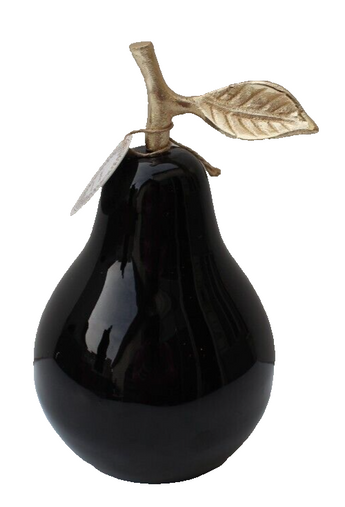 New Large Retro Art Deco Pear Figurine Home Decor Statue Fruit Sculpture Figure