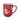 New Red & Pink Poodle Dog Christmas Candy Cane Soft Touch Coffee Tea Mug Gift