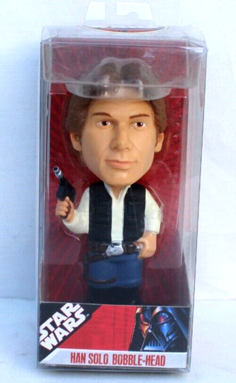 Vintage 2007 Funko Star Wars Bobble-Head Series 1 Han Solo 2007 S71 Lucas Films