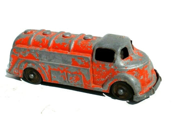 ANTIQUE VINTAGE 1940s (HUBLEY?) DIECAST Metal TOY FIRE (Pump) TRUCK