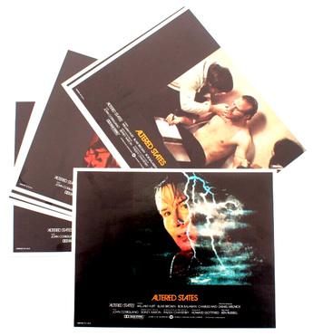 12 Vtg Altered States Movie Promo T.V. Film Press Kit / Lobby Card Stills 11X14