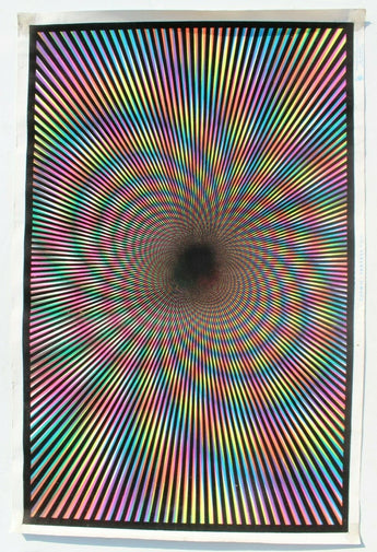 Vtg Scorpio Posters INC "Cosmic - Fantasy Velvet Black Light Poster Print