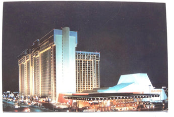 Vintage 1960's MGM GRAND HOTEL Old Las Vegas 2100 Rooms Postcard