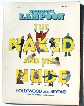 Vtg 1976 National Lampoon Hollywood And Beyond Book Magazine Booklet
