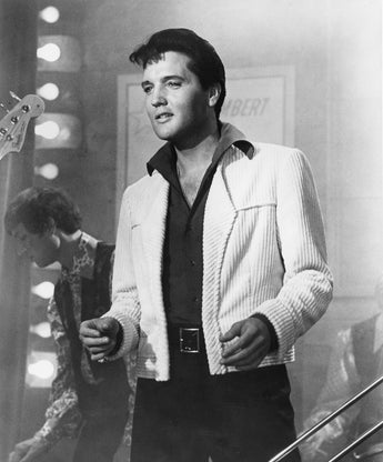 Vtg RARE B&W Portrait of ELVIS PRESLEY Double Trouble Movie Photo #624