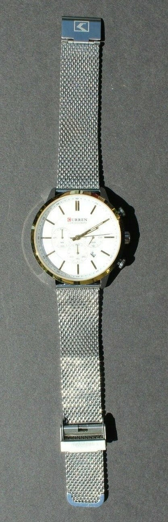 Men's Luxury Sport Watch Collection Curren M-8340 Chronograph in SS (#23)