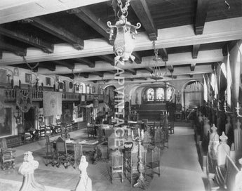 Vtg 1909 Glenwood Mission Inn Riverside Chapel Interior Design Photo #2677