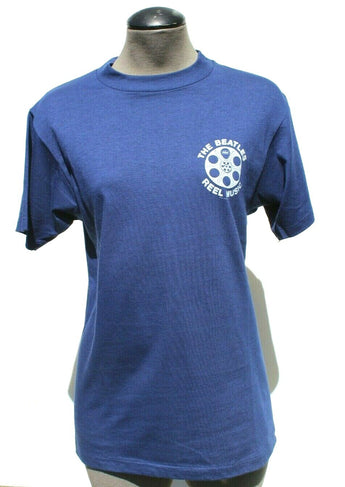 Vtg Mens Promo Band Concert Tower Records T-shirt - 1982 The Beatles Reel Music