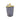 NEW Blue & Yellow Shabby Chic Ceramic Lemon / Sugar Jar Kitchen Canister