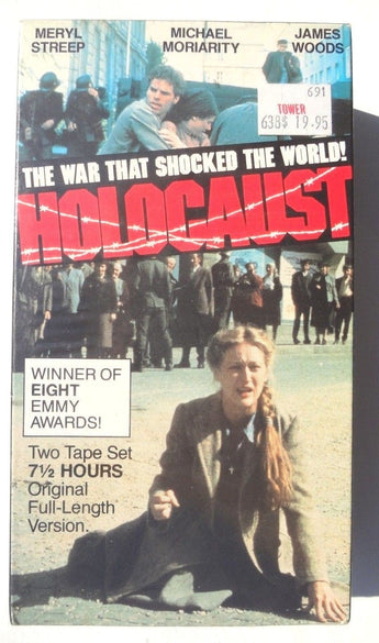 Sealed MERYL STREEP / MICHAEL MORIARITY Holocaust 2 TAPE SET VHS US 1991