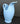 Vtg MCM CALIFORNIA CA Pottery - Blue Metlox Water Pitcher