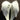WHITE Glitter Hanging Angel Wings W/ Fur Christmas Tree Ornament Decoration