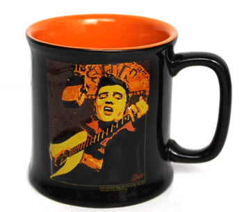 Vintage Elvis Presley Coffee Mug 50th Anniversary He Dared To Rock July 5 1954