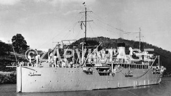 Vtg WWII World War Two Argonne Military USS Navy Boat Ship Navy Men Photo #798