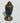 Antique Vtg Cobalt Blue Glass Salt Shaker Silver Grape Vines Filigree Sleeve