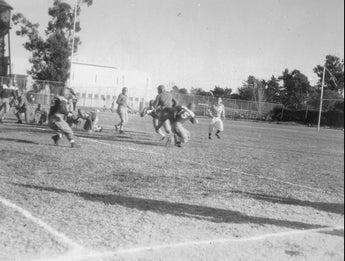 Vintage B&W 1920's - 1930's BETA PHI Frat Photo (College Football Game)