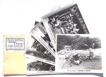 Vtg 1961 Tirando A Matar Movie Press Kit Photos (Angel Infante / Lucha Moreno)2