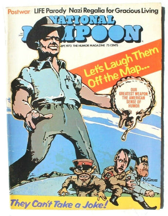 Vtg Sept 1973 National Lampoon Magazine Vol. 1 No. 42 (Postwar N*zi Regalia)