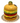 New Ceramic Brown Cheese Burger & Pickle Dish W/ Lid Food Storage By Luna & Sage