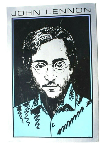 VTG 1980s John Lennon (Beatles) Serigraphics Inc. O' Dell Promo Poster13" X 20"