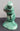 Vintage Green Ceramic "Drinks Like A Fish" Funny Comedy Tabletop Statue