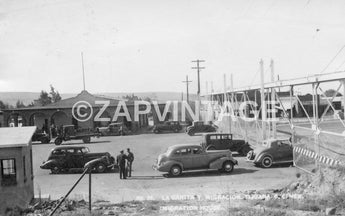 Vtg Immigration House La Garita Migracion Tijuana Mexico USA Border Photo #1365