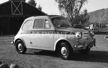 Vtg 1960s Carlo Abarth Inside Fiat Racing Ferrari Cars California Photo #1525