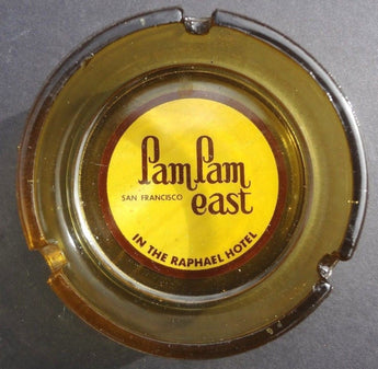 Vintage PAM PAM EAST San Francisco IN THE RAPHAEL HOTEL Ashtray