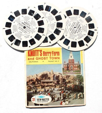 Vintage GAF Viewmaster Reels A235 Knott's Berry Farm and Ghost Town A236
