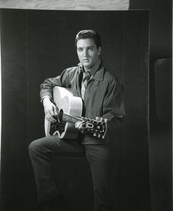 Vtg RARE B&W Portrait of ELVIS PRESLEY Wild In The Country Movie Photo #180
