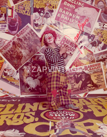VTG Jimmy Briscoe Carnival Circus Clown Performer Actor Hollywood Photo #2460