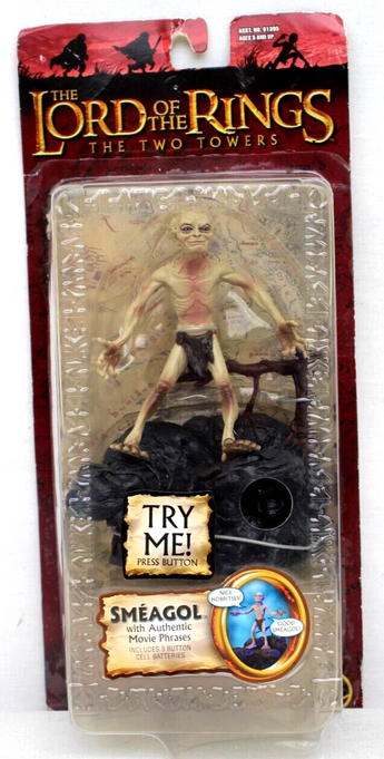 Sealed Smeagol Two Towers Lord Of The Rings ToyBiz Figure NEW