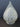 2 VTG Swag Ceiling Lamp Light MCM Glass Teardrop Shades Hollywood Regency