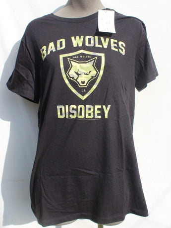 New Bad Wolves LA LOGO Heavy Metal Band T-Shirt NEW Authentic NOS - M