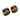 New Hollywood Regency Black & Gold Tone Bumble Bee Pierced Rhinestone Earrings