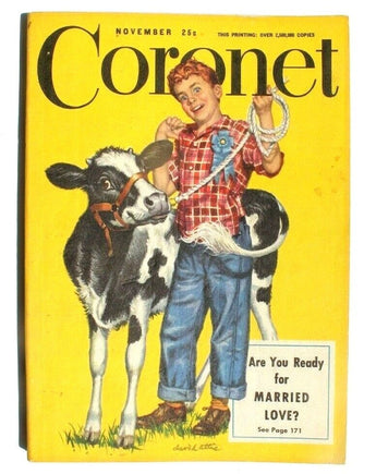 Vtg November 1948 Vol. 25 No. 1 Coronet Magazine - Are You Ready