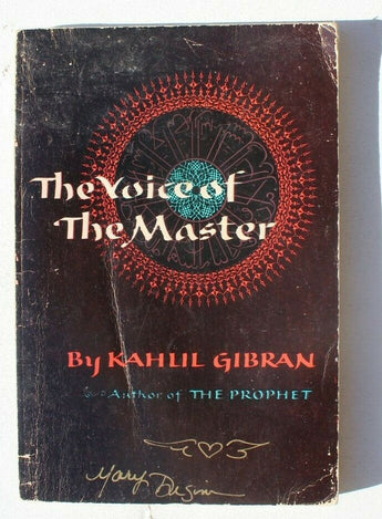 Vintage The Voice of The Master by Gibran, Kahlil (1958 Softcover)