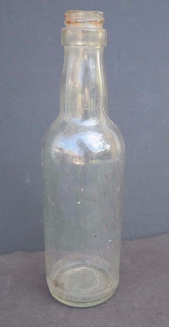 Vintage Clear Glass Bottle APOTHECARY 4/5 Pint (MG-47 1712)
