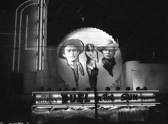 Vintage 1946 Duel In the Sun Movie Premiere Vouge Theater Hollywood CA