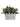 New White Artificial Plant W/Ceramic Fish Planter Vase Coastal Nautical Decor