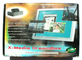 Vintage Jaton X-Media Dreambox High Resolution TV/Video To PC Converter Box